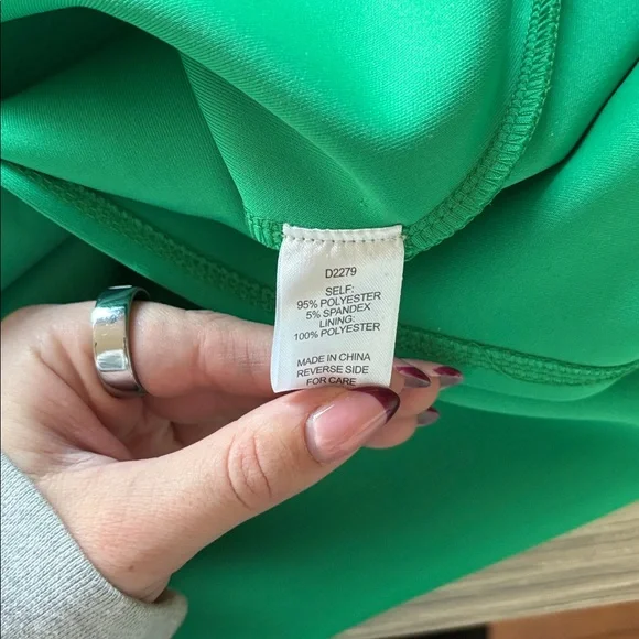 The Limited Emerald Green Sheath Midi Dress S Career Office - Picture 7 of 7